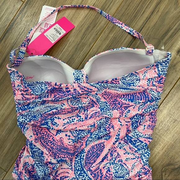 Lilly Pulitzer Carmen Ruffled Tankini Swimsuit - Picture 9 of 10